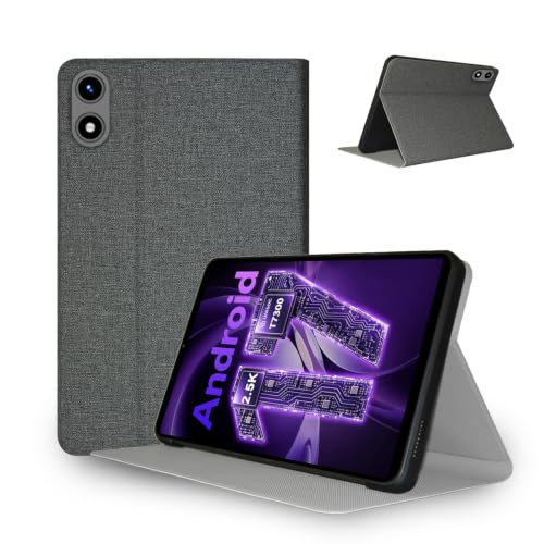 �P�[�X For TECLAST T60Mini �P�[�X �J�o�[�yHNWEIWEI �z 8.8 �C���` PU���U�[�O���i�O���[�j | 360°�S�ʕی� �X�^���h�����p���� ���n�}�C�N���t�@�C�o�[ ���C�z�� �S�ʕی�^ �C�菝�h�~ �ω���