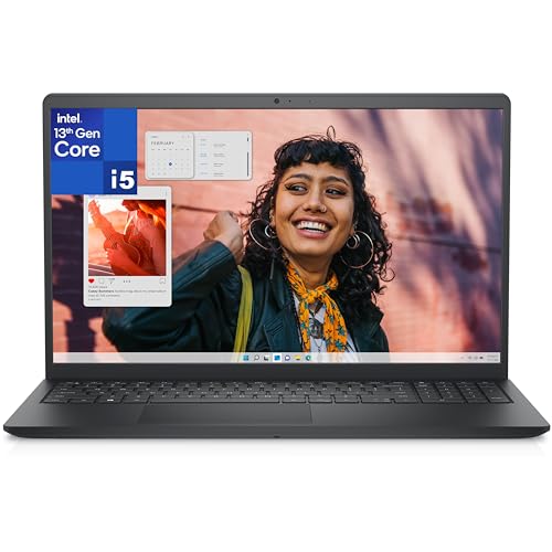 Dell 15.6" Touchscreen Laptop Computer, Intel 10-Core i5-1334U, 16GB RAM, 0.75TB Storage, FHD, WiFi 6, Webcam