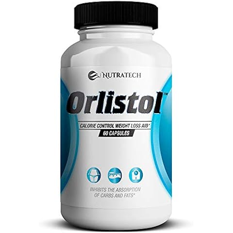 NUTRATECH Orlistol - Carb and Fat Blocker Weight Loss Aid and Diet Pill for Powerful Fat Burning and Appetite Suppression. Excellent for Keto Diet to Get Back into Ketosis Quickly. 60 Count. Cover