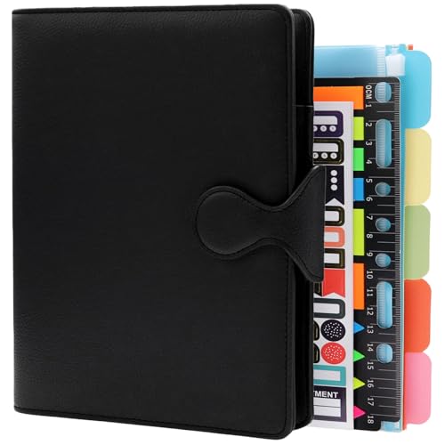 Classeur journal de bureau en cuir de haute qualité avec accessoires de rangement