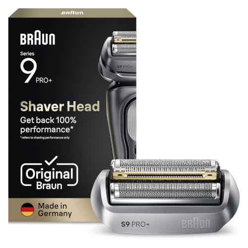 Braun Original Series 9 PRO+ Electric Shaver Replacement Head, 96M - Get Back 100% Performance, Compatible with Series 9 Shavers, Made in Germany