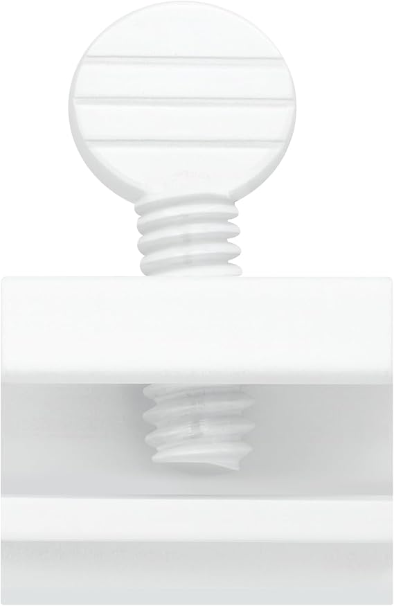 Nuk3y Sliding Window Security Locks (White, 12 Pack)