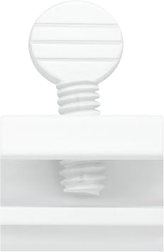 Nuk3y Sliding Window Security Locks (White, 12 Pack)