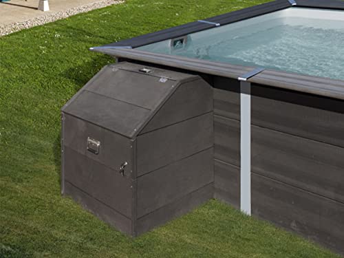 POOL Total Gre Technikbox/Filterhaus für Compositepools Zubehör 91cm