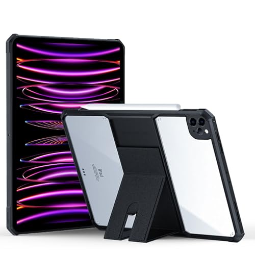 Techgear Tough Case For Apple Ipad Pro 12.9 2022/2021 (Ipad Pro 12.9" 6Th / 5Th Generation) Premium Slim Hybrid Tough Rugged Protective Bumper Case Wi