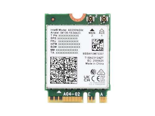 Wi-Fi 6 standard 802.11AX pour carte réseau Waveshare AX200 double bande Gigabit