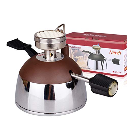 Portable Micro Burner Für Siphon Kaffeemaschine Kaffee Zubehör Mini Edelstahl Außen Butan Gasbrenner
