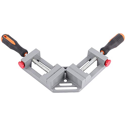 ZOENHOU 2 PCS Right Angle Clamp, 90 Degree Double Handle Corner Clamps with Adjustable Swing Jaw, Aluminum Alloy Wood Clamps Jig Tools For Woodworking Picture Framing by ZOENHOU - Image 5