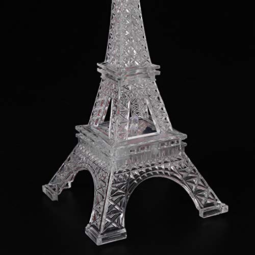 Cadeau creatif : lot de 2 veilleuses LED Tour Eiffel en acrylique