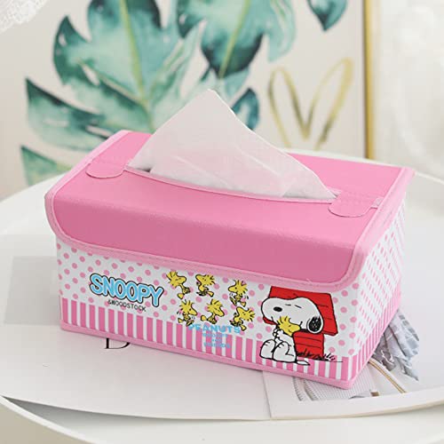 ティッシュケース 折りたたみ式 かわいい ティッシュボックス 収納便利 pvc素材 24×13.5×11cm ピンク