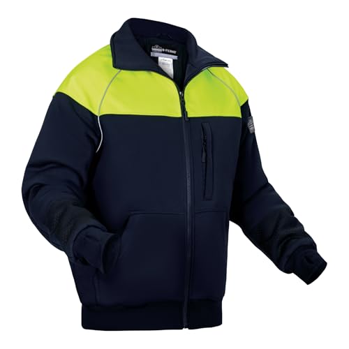 Ergodyne N-Ferno 6474 Insulated Cooler Jacket, Cold Storage Work Gear, Clo Value Comfort Rating 1.7 CLO