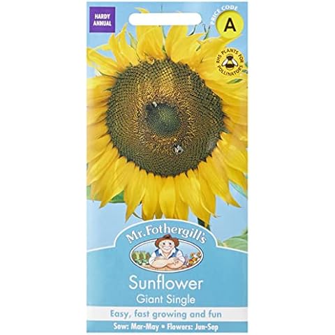 Mr Fothergill's Giant Sunflower Seeds Cover