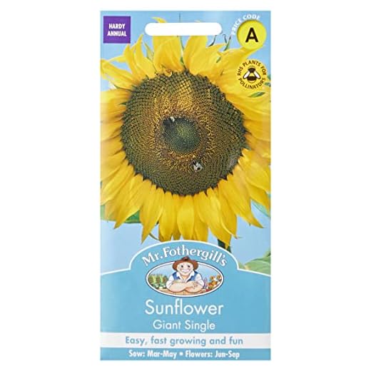 Mr. Fothergill's Giant Single Sunflower Seeds
