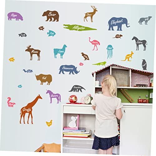 ORFOFE Adesivo de parede adesivo de parede adesivo de parede removível para decoração de parede ades