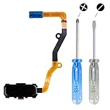 Kit profesional de excelente calidad - Repuesto Botón de Inicio Home con Sensor Huella Digital Táctil ¡Incluye destornilladores para una fácil instalación!