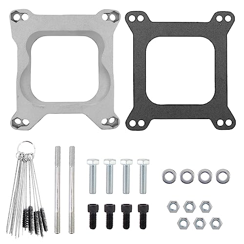 Tektall 1932 3/4" Carburetor Gasket Adapter Kit 4Bbl To 4Bbl, Silver by Tektall - Used condition - Image 5