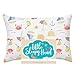 Little Sleepy Head Toddler Pillowcase - Utopia Collection: Pink Giraffes, 13 X 18