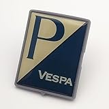 Emblem Kaskade „ kompatibel mit Vespa und Piaggio“ 3D-Aufkleber-Gel GT GTS GTV LX LXV S 946 Scooter Logo VE-0069*