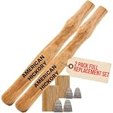 Sledge Hammer Handle Replacement for 2–4 lb Made of American Hickory Wood