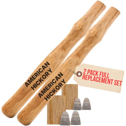 Sledge Hammer Handle Replacement for 2–4 lb Made of American Hickory Wood