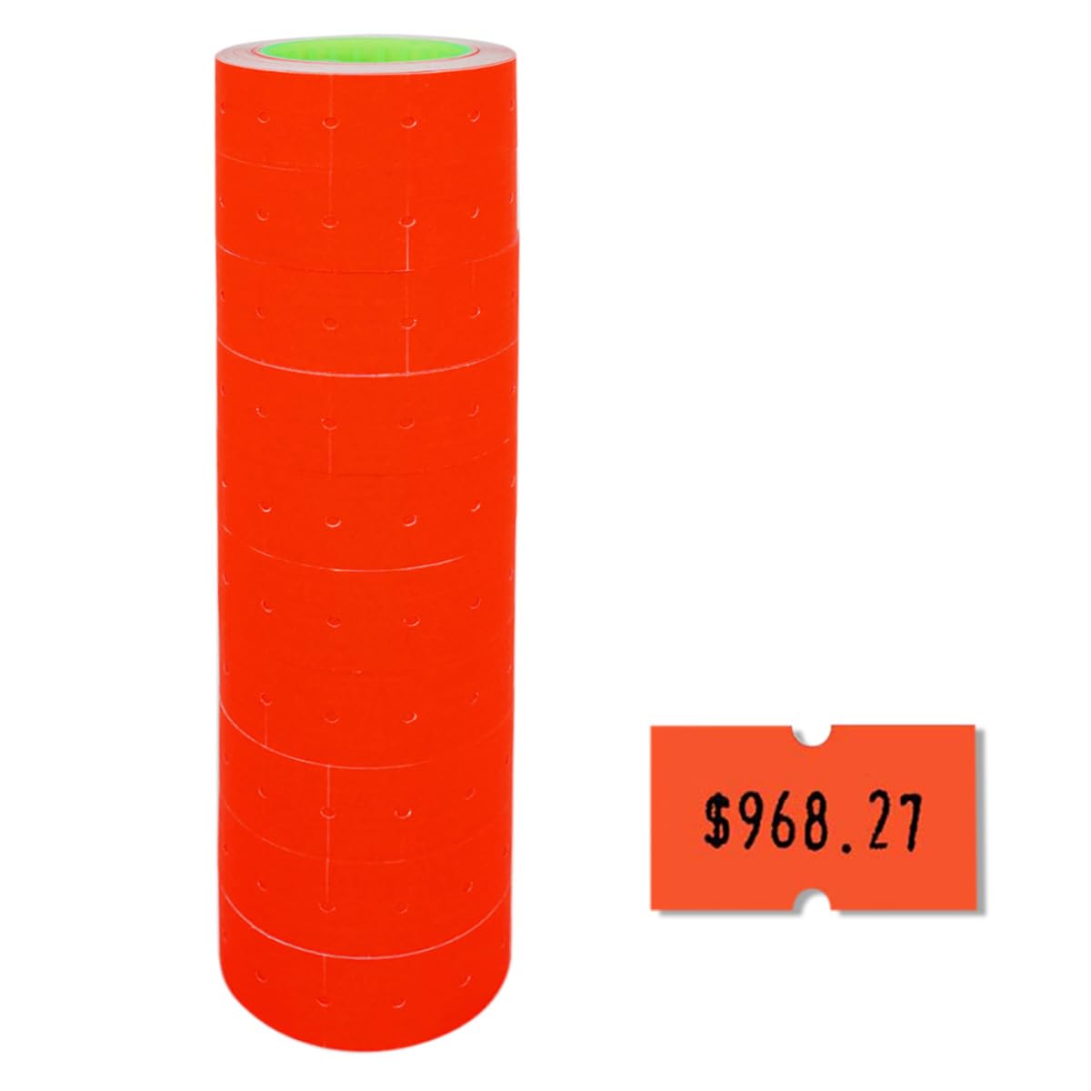 Photo 1 of Price Labels for Cap Guns Red Price Stickers Adhesive Labels Price Marker Labels 10 Separate Rolls