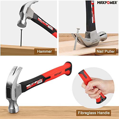Maxpower 16Oz Claw Hammer, Pack Of 2 #TOP3