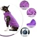 Hundepullover, Hundemantel Fleece Kleine Hunde, Hunde Fleece Pullover Katzenpullover, Hundepullover Hunde Kleidung für Chihuahua Französische Bulldogge(M, Lila)