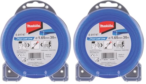 Fil de coupe hélicoïdal 30M pour débroussailleuse à batterie- MAKITA E-01747 (Lot de 2)