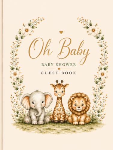Baby Shower Guest Book: A Keepsake with Wishes for Baby and Advice to Parents
