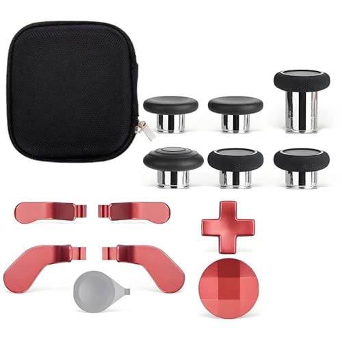 Ypdnsme Xbox Elite �V���[�Y2 / �R�A�Łi�t�ŁE�^��1797�j�݊� �����p�R���|�[�l���g�Z�b�g ? �X�e�B�b�N×6 + �ی^�\���L�[ + �W���\���L�[ + �p�h��×4 + �A�N�Z�T���[�p�b�N�i�R���g���[���[�ʔ� (��)