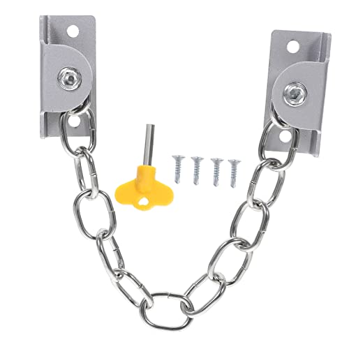 Angoily Chaîne De Sécurité Pour Fenêtre En Acier Inoxydable Pour Bébé Lot De 2 Pour Porte Et Fenêtre