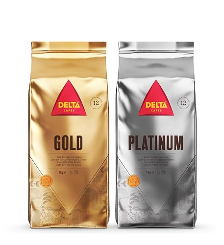 Pack Ahorro Café Delta Gold 1 kg + Platinum 1