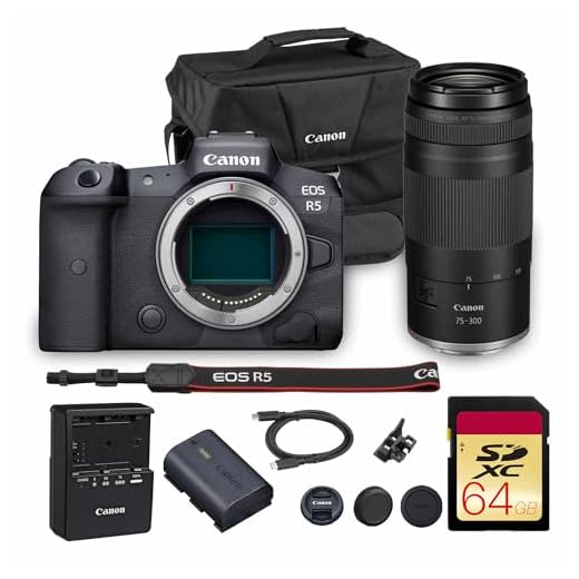 Canon EOS R5 Mirrorless Camera Kit