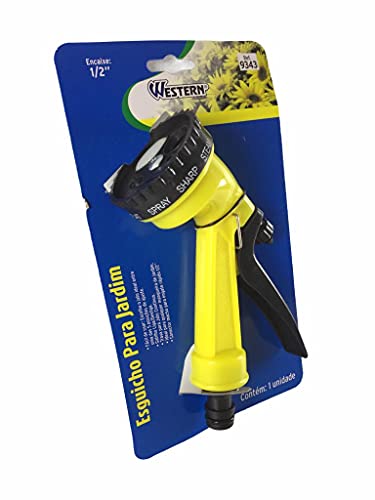 Esguicho Múltiplo Plástico com 5 Posições de Ajuste 9343 Western