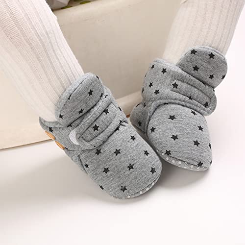 Non Slip Fringe Baby Boots Baby Shoes Plus Velvet Warm Polka Dot Printing Boots Non Slip Breathable Toddler Shoes Toddler Boy Shoes Dressy2