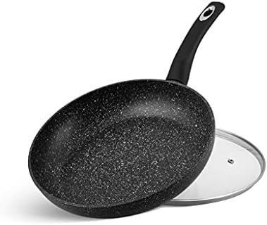 Frying Pan with Lids Non Stick 30 cm 28 cm 26 cm 24 cm 22 cm 20 cm Gas Electric Ceramic Induction Frying Pan Marble Granite Fry Pan Non Stick with Lid