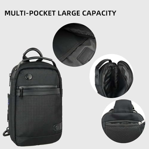Sling Backpack for Men Women,mall sling backpack crossbody sling bag,Waterproof bag3