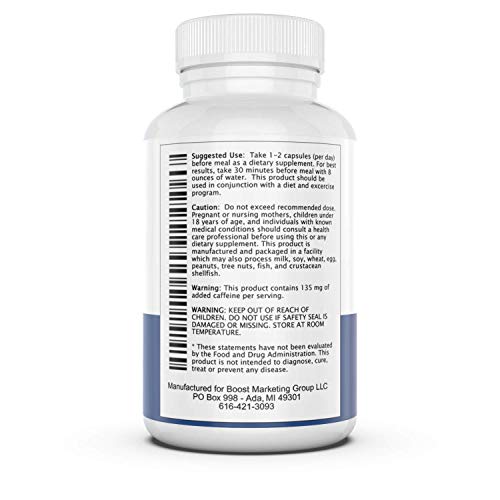 Phenelite Weight Loss & Appetite Suppressant: Belly Fat Burner & Diet Supplement Pill with Apple Cider Vinegar, Raspberry  Ketones & Green Tea Extract - Boost Energy & Endurance - 60 Capsules - Thumbnail 3