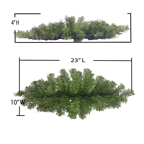 Admired By Nature Gxw9814-Natural 52 Tips Canadian Christmas Pine 23" Swag #TOP1