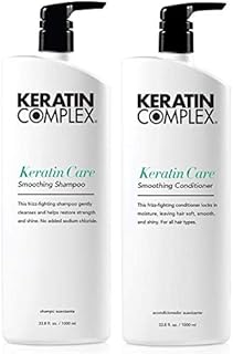 Keratin Complex Smoothing Therapy Care Shampoo and Conditioner Liter Duo
