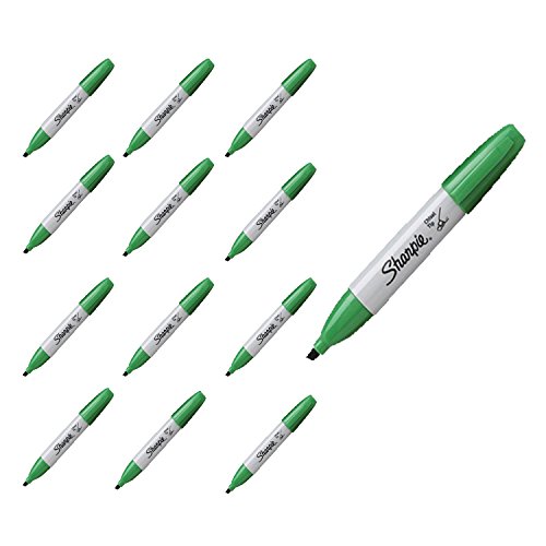 Sharpie Chisel Tip Permanent Marker Open Stock-Green