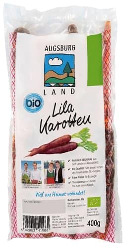 Unser Land Bio Karotten lila Beutel (0.4 kg)