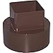 GENOVA PRODUCTS 4" Brown Downspout Adapter