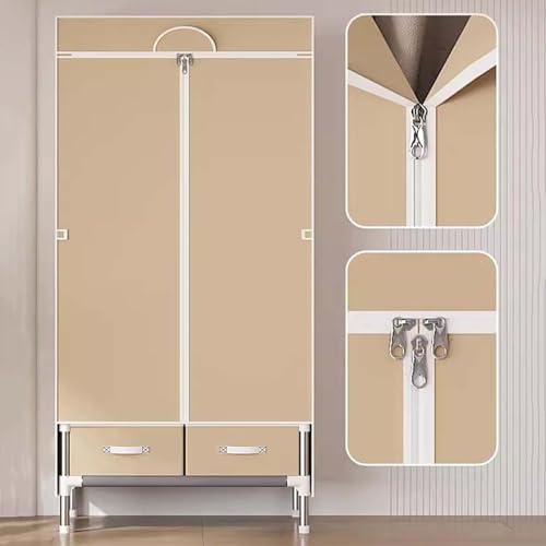 Armoire de rangement pour vêtements stable et facile à assembler - 5
