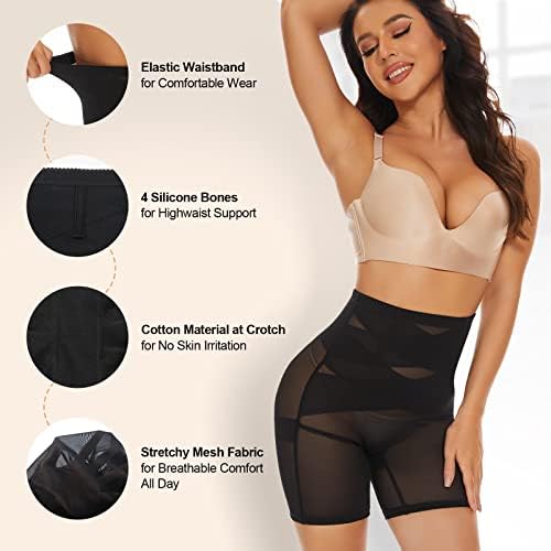 SIMIYA Tummy Control Knickers, High Waisted Shapewear for Women, Tummy