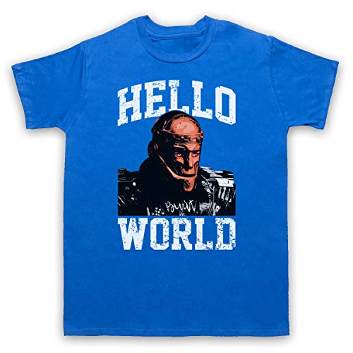 T-shirt Doom Patrol Titans Robotman Hello World nostalgie comics