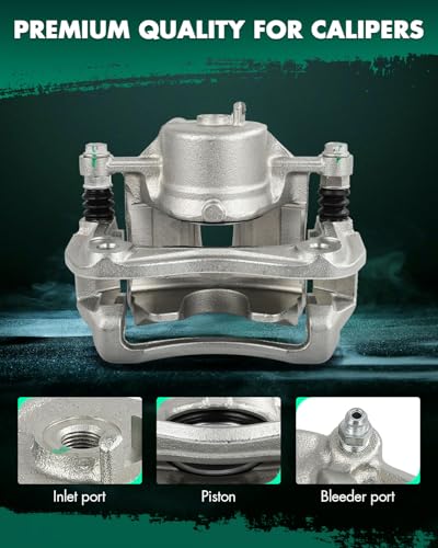 Image of SCITOO Front Left Brake Caliper With Bracket 19B6464 Compatible For Hyundai For Elantra 2011-2016,For Hyundai For Elantra Coupe 2013-2014