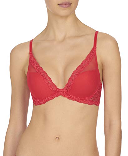 Image of Natori Women Feathers Lace Plunge T-Shirt Bra