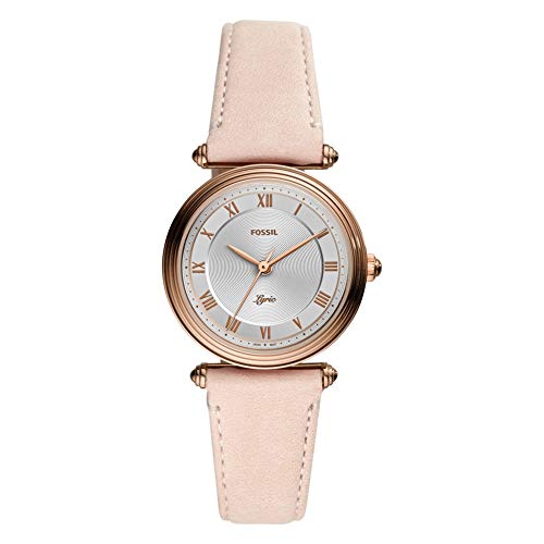 Fossil orologio donna Lyric 32mm acciaio pvd oro rosa quarzo ES4707