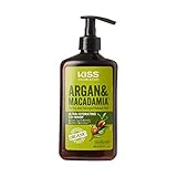 Kiss Color & Care Argan & Macadamia For Dry and Damaged Natural Hair Co Wash (13.5 fl. oz // 400 mL)